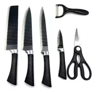 Imagem do Produto FAQUEIRO 6 PCS LUATEK LK-CF12 - Atacado e Dropshipping